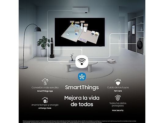 TV OLED 77 - Samsung TQ77S95FATXXC, OLED 4K, NQ4 AI Gen3 Processor, Smart TV full AI, Wifi, Negro grafito