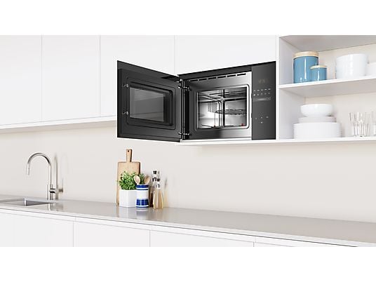 Microondas integrable - Balay 3CG5172N2, 800 W, 5 niveles, 20 l, Negro