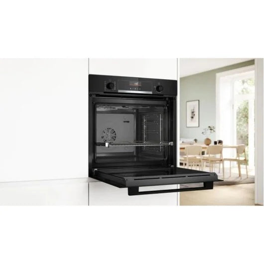 Horno eléctrico Bosch Serie 6 HBG536EB4 71 litros Negro con AirFry y 10 programas