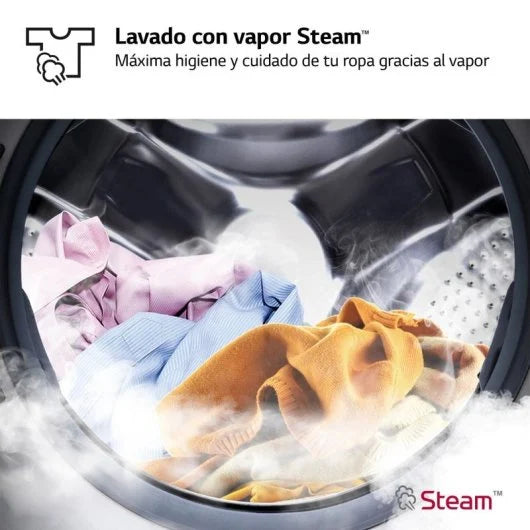 Lavadora Carga Frontal LG F4WR7009AGS