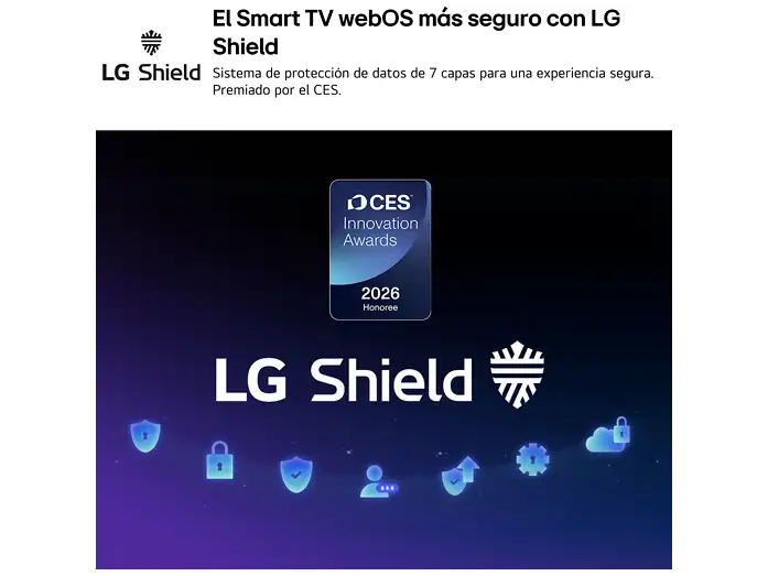 TV QNED Mini LED 43 - LG 43QNED72B6B, UHD 4K, Procesador Inteligente α7 AI Processor 4K Gen9, Smart TV, DVB-T2 (H.265), Negro