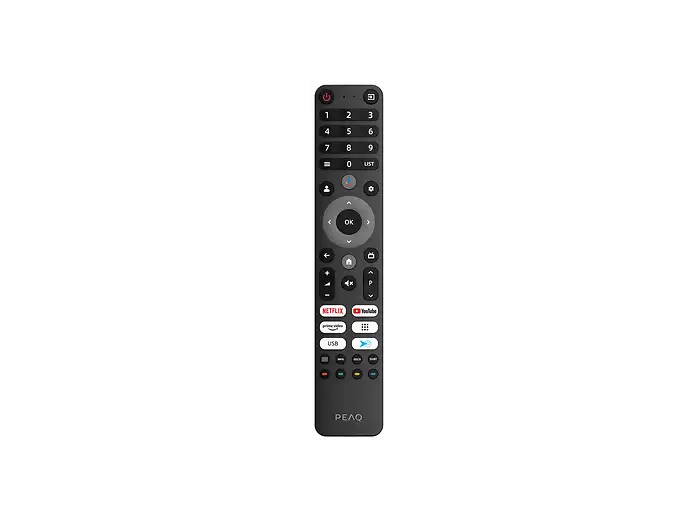 TV LED 24 - PEAQ PTV 24GH-5025C, HD Ready, Google TV, Dolby Audio, DVB-T2, Negro