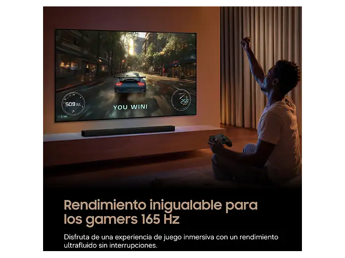 TV OLED 65 - Samsung TQ65S90HAEXXC, OLED 4K, NQ4 AI Gen3 Processor, Smart TV, Tecnología Sin Reflejos, Full AI, Negro