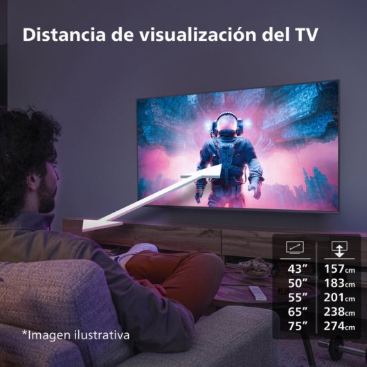 Philips 43PUS7009 43 108cm 4K UHD LED TV Dolby Atmos Titan OS