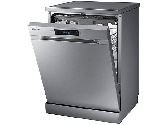 Lavavajillas - Samsung DW60M6050FS, 14 servicios, 7 programas, 59.8 cm, Función Higiene, Configuración Flexible, Inox