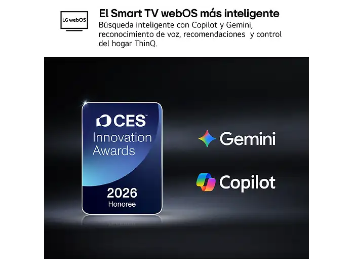 TV QNED Mini LED 75 - LG 75QNED72B6A, UHD 4K, Procesador Inteligente α7 AI Processor 4K Gen9, Smart TV, DVB-T2 (H.265), Negro