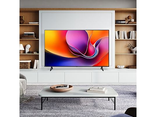 TV LED 50 - Hisense 50A6Q, UHD 4K, Quad CoreMT9603, IA 4K Upscaler, Modo Juego Plus, Control por voz, Negro