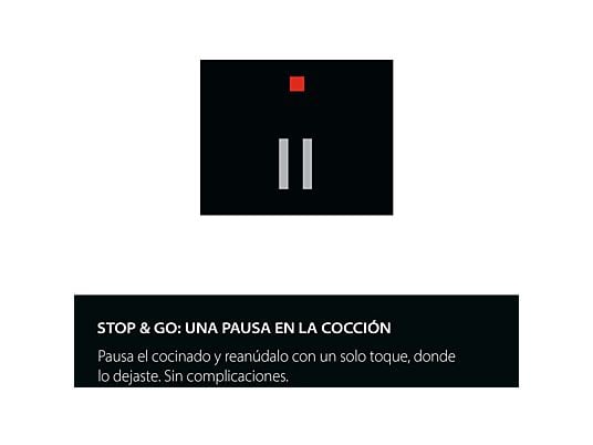 Placa inducción - AEG TI63IQ10IZ, 3 zonas, Zona grande 28 cm, SaphirMatt, 58 cm, Negro Mate