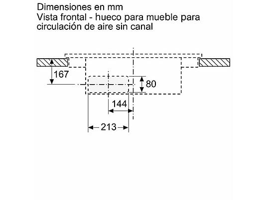 Placa inducción con extractor integrado - Bosch PVS611B16E, 4 Zonas, Zona Flex, CombiInducción, Touch Select, Negro