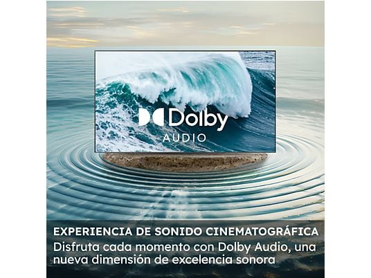 TV QLED 50 - Haier S80 Series H50S80FUX, QLED 4K HDR10, Google TV, Gaming 120Hz, Dolby Audio, Negro