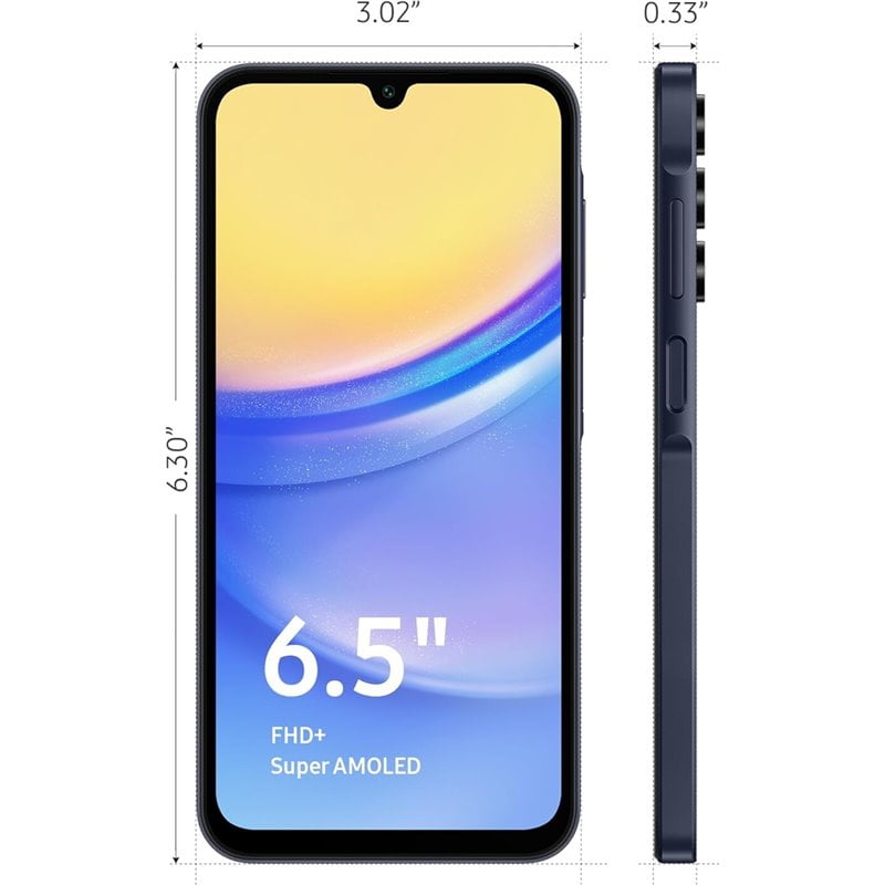Samsung Galaxy A15 Blue 4GB 128GB - 6.5" Super AMOLED 50MP