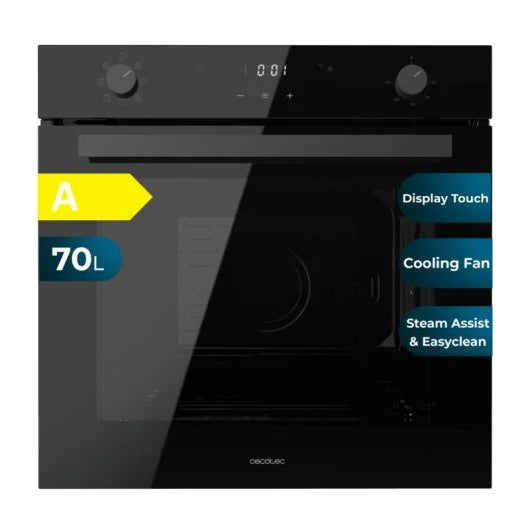Horno Cecotec Bolero Hexa M226001 70L Display Touch Steam Assist A