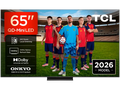 TV QD-Mini LED 65 - TCL 65C6K Pro, UHD 4K, TCL AiPQ Processor, Smart TV con Google TV, Dolby Vision-Atmos, Negro