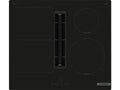 Placa inducción con extractor integrado - Bosch PVS611B16E, 4 Zonas, Zona Flex, CombiInducción, Touch Select, Negro