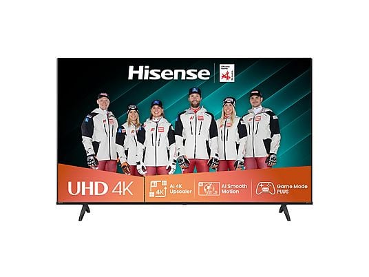 TV LED 43" - HISENSE 43A6Q, UHD 4K, Quad Core/MT9603, Smart TV, DVB-T2 (H.265), Negro