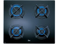 Placa de gas - Teka 10205019 CGC 4 G-AI-ALButano, 4 zonas, Gas butano, Polivalente, 60 cm, Negro