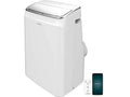 Aire acondicionado portátil - Cecotec ForceClima 12800 Soundless Heating Connected, 3024 fgh, Bomba de calor, 5 modos, 3 veloc, Mando, Wi-Fi, Blanco