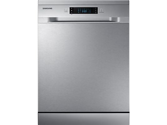 Lavavajillas - Samsung DW60M6050FS, 14 servicios, 7 programas, 59.8 cm, Función Higiene, Configuración Flexible, Inox
