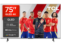 TV QLED 75 - TCL 75T69C, UHD 4K, Procesador AiPQ, Smart TV, DVB-T2, Negro