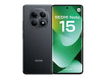Móvil - Xiaomi Redmi Note 15, Negro, 128 GB, 6 GB RAM, 6.77 AMOLED FHD+, MediaTek Helio G100-Ultra, 6000 mAh