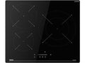 Placa inducción - Teka IBC 63110 SSM BK, 3 zonas, 29 cm Zona grande, 59 cm ancho, Negro