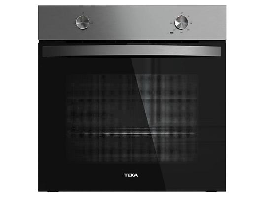Horno - Teka NEO HBB 4350, Convencional, 2593W, 72l, 59.5 cm Ancho, Puerta de 2 cristales, Acero Inoxidable