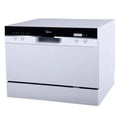 Lavavajillas Midea MTD55S101W-ES 6 Cubiertos F compacto filtro antibacterias
