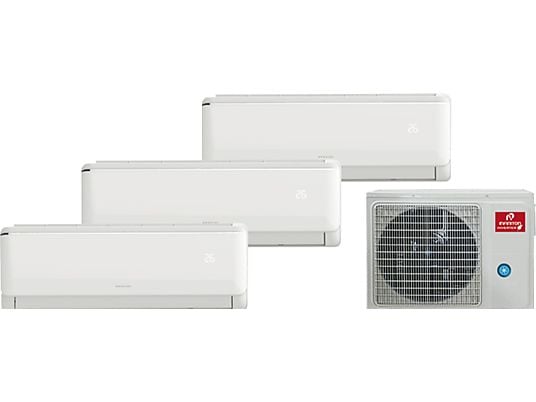 Aire acondicionado Split 3 x 1 - Infiniton MULTI-3330, 2250 fg/h + 2250 + 3071 fg/h, WiFi, Inverter, Bomba de calor