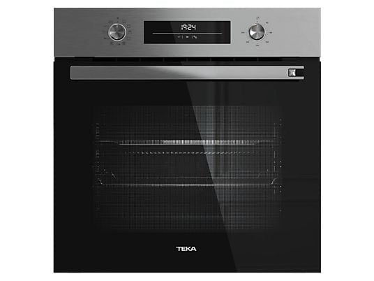 Horno - Teka HSB 6466, Multifunción, 70l, 59.5 cm Ancho, Función AirFry, Esmalte BrightClean, Acero inoxidable
