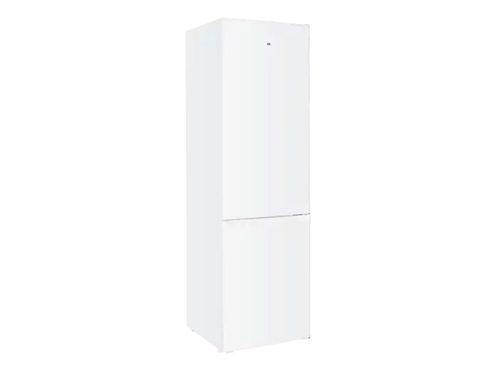 Frigorífico combi - ok. OFK 651 E W, Compresor, 180 cm, 262 l, Pies ajustables, Blanco