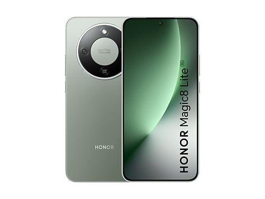 Móvil - Honor Magic8 Lite, Forest Green, 256GB, 8GB RAM, 6.79 AMOLED de 4320 Hz, Qualcomm® Snapdragon® 6 Gen 4 (4nm), 7500 mAh