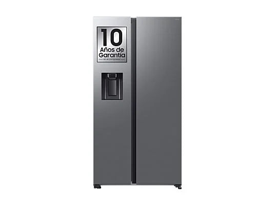 Frigorífico americano - Samsung Bespoke AI RS70F64KETEF, All Around Cooling, No Frost, 178.4 cm, 640 l, Dispensador agua y hielo, Inox