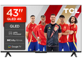 TV QLED 43 - TCL 43T69C, UHD 4K, Procesador AiPQ, Smart TV, DVB-T2, Negro