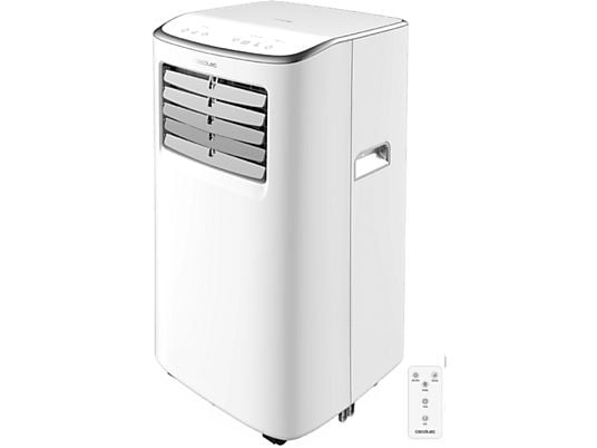 Aire acondicionado portátil - Cecotec ForceClima 7500, Silencioso, 1750 fgh, 4 modos, 2 velocidades, 15 m², WiFi, Blanco