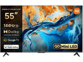 TV Mini LED 55 - Xiaomi TV S Mini LED 55 2025, UHD 4K, Smart TV con Google, 144 Hz, Gris cepillado