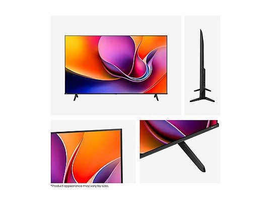TV LED 65" - HISENSE 65A6Q, UHD 4K, Quad Core/MT9603, Smart TV, DVB-T2 (H.265), Negro