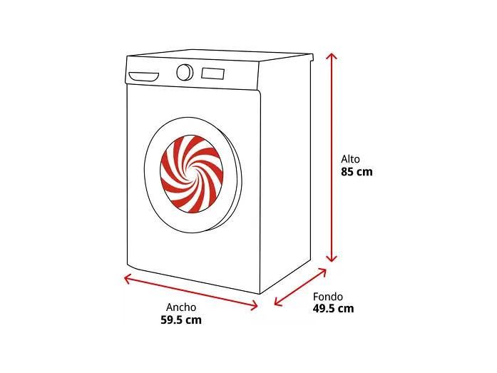 Lavadora carga frontal - ok. OWM 7123 A INV, 7 kg, 1400 rpm, 15 Programas, Motor Inverter, Función vapor, Blanco