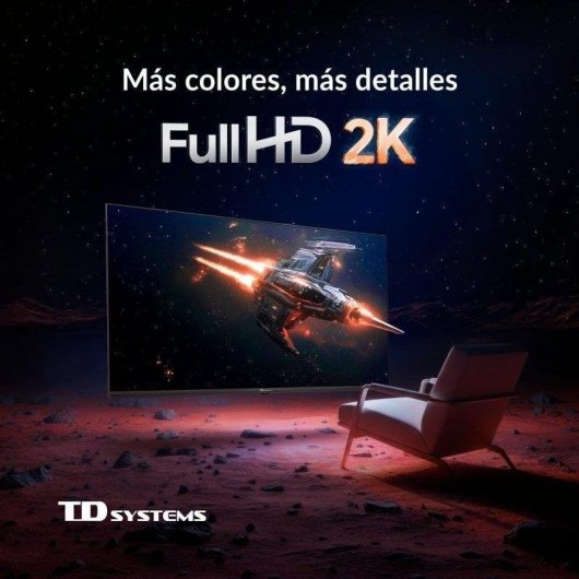 TV TD Systems LED M32FC22TIZEN 32 Full HD 60Hz Smart TV Tizen HDR Dolby Digital Plus