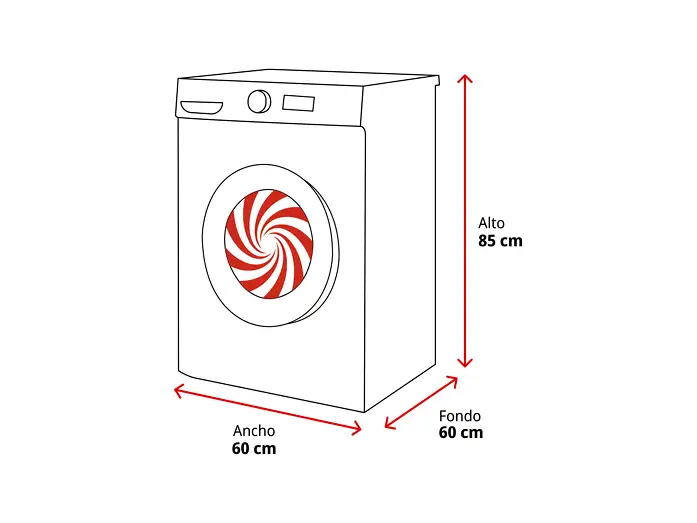 Lavadora carga frontal - Candy GD 4105-S ProWash 300, 10 kg, 1400 rpm, 16 programas, Blanco