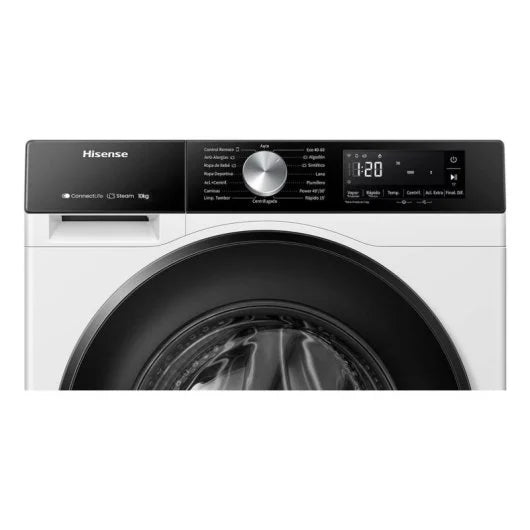 Lavadora Hisense WF3S1043BW1 Carga Frontal 10 kg 1400 rpm Clase A Blanca WiFi