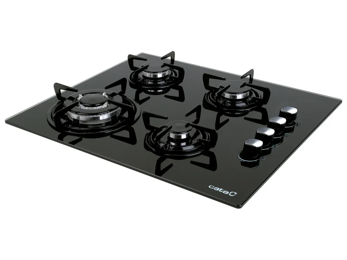 Cata CIB 6031 BK Placa de Gas 4 Zonas Negro