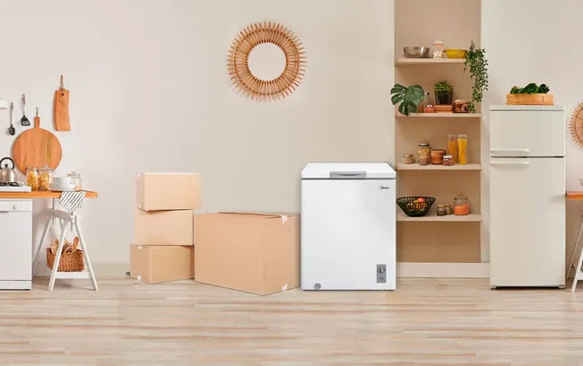 Midea MDRC152SLF01G - Arcón Congelador 845540500 mm. 99 litros Clase F