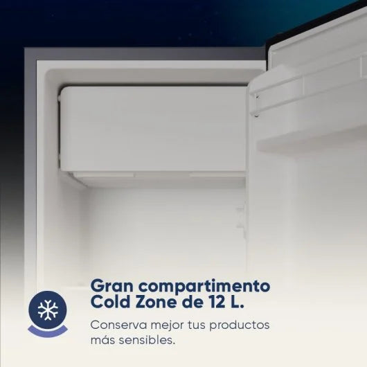 Origial COOL&FREEZE MINI 85 L INOX Frigorífico Bajo Encimera 85 litros E Inox