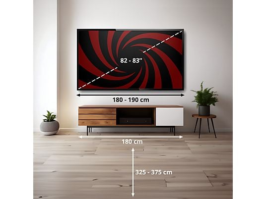 TV OLED 83 - Samsung TQ83S95FAEXXC, OLED 4K, NQ4 AI Gen3 Processor, Smart TV full AI, Wifi, Negro grafito