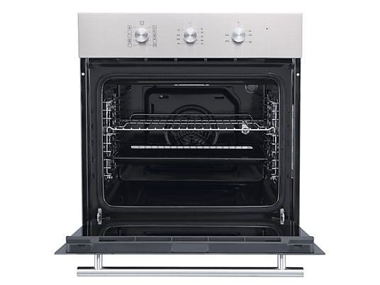 Horno - ok. OBO 311-1 A, Multifunción, Esmalte fácil de limpiar, 70 l , 63 cm, 9 programas + ECO, Inox