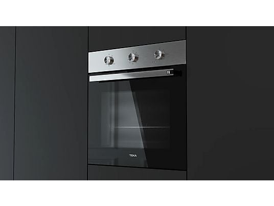 Horno - Teka NEO HSB 6150, Multifunción, Hidrolítica, 70l, 59.5 cm Ancho, HydroClean, Puerta de 2 Cristales, Precalentamiento rápido manual, Inox