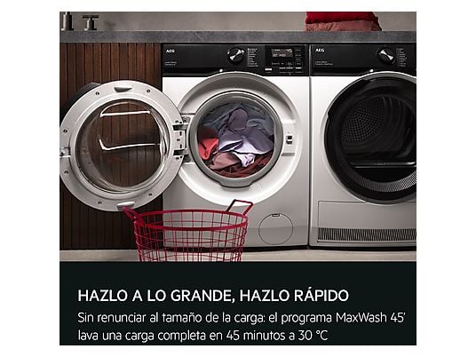 Lavadora carga frontal AEG Serie 6000 ProSense LFR6186N2B