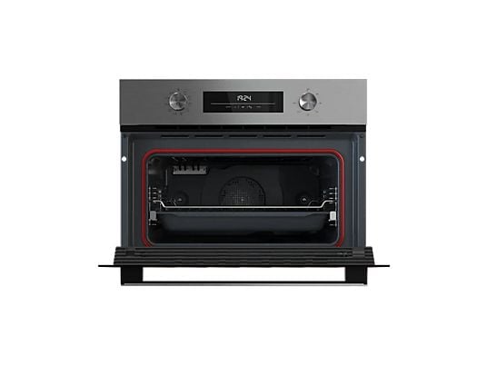 Horno - Teka NEO HSC 6350, Multifunción, 44l, Ancho 59.5 cm, 8 funciones, Sistema ThermoSeal, Sistema HydroClean, Acero Inoxidable