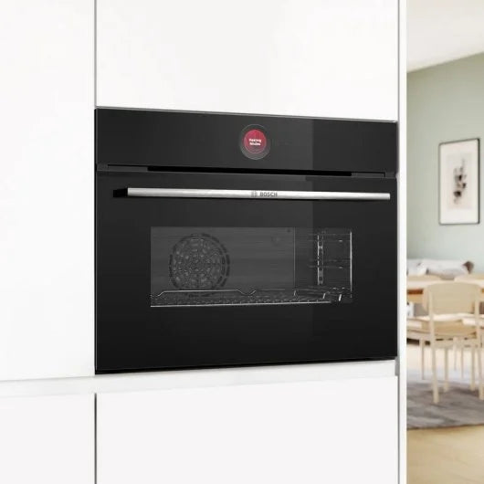 Bosch Serie 8 CBG7341B1 Horno Compacto 60x45cm 47L A+ Negro