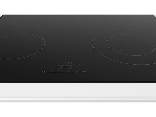 Placa vitrocerámica - Bosch PKF611BB8E, Vitrocerámica, Eléctrica, 4 zonas, Negro